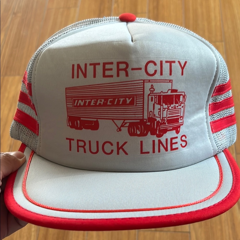 NWT Inter-City Truck Lines Snap back hat